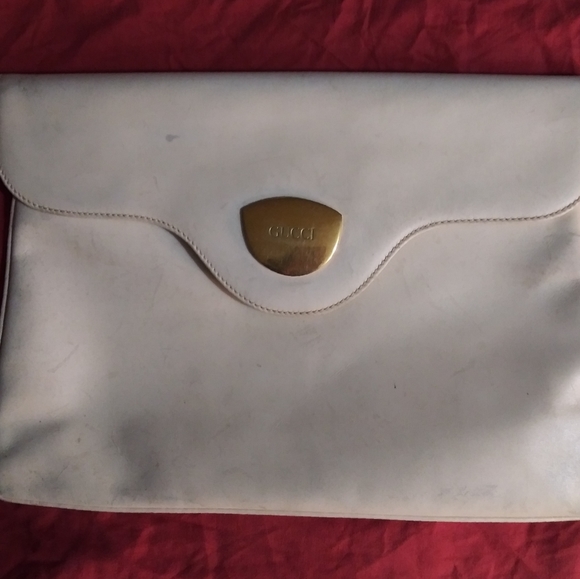 Vintage Gucci Envelope Clutch - Picture 1 of 8
